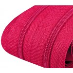 Nekonečný zip spirálový 3 mm - carmine rose – Hledejceny.cz