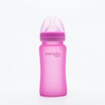 Everyday Baby Láhev sklo senzor pink 240ml – Zbozi.Blesk.cz