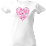 Tričko s potiskem Veselá zubařka Bílá – Zboží Dáma