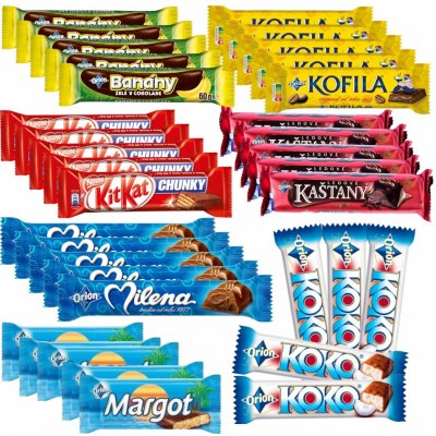 Nestlé balíček oblíbených tyčinek Orion 35 ks – Zbozi.Blesk.cz