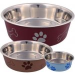 Trixie Miska s potiskem tlapka+kost 400 ml /14 cm – Zboží Dáma