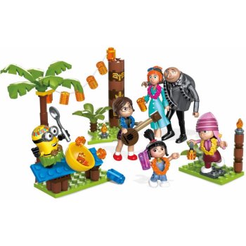 MEGA BLOKS Mimoni LUAU HRACÍ SET