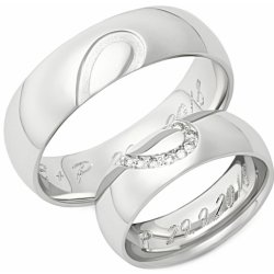 Aumanti Snubní prsteny 171 Stříbro bílá