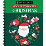 Brain Games - Sticker by Number: Christmas 28 Images to Sticker - Santa Cover - Bind Up Publications International LtdSpiral – Sleviste.cz