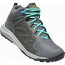 Keen Explore Mid WP W steel grey/bright turquoise šedá