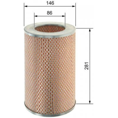 Vzduchový filtr BOSCH F 026 400 092 – Hledejceny.cz