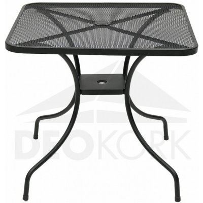 DEOKORK Kovový stůl MONTREAL 80x80 cm – Zboží Mobilmania