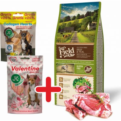 Sam's Field Gluten Free Adult Medium Beef & Veal 13 kg – Hledejceny.cz