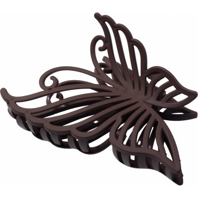 Biju Spona do vlasů - skřipec motýl tmavě hnědé barvy 8000913-5 – Zboží Mobilmania