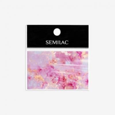 12 Semilac Nail transfer foil Rose Gold Marble – Hledejceny.cz