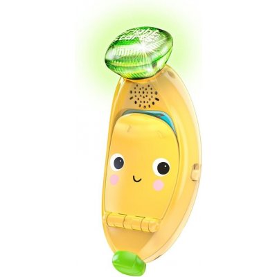 Bright Starts Babblin Banana zvonící a zpívající banánový telefon – Zboží Mobilmania