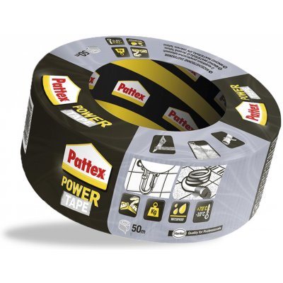 Pattex Power Tape 50 m stříbrná 1677469 – Zboží Mobilmania