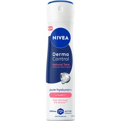 Nivea Antiperspirant ve spreji Derma Control Natural Tone 150 ml – Zboží Dáma