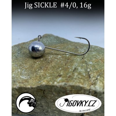 Jigovky.cz Jigové hlavičky Sickle vel.4 16g 5 ks – Hledejceny.cz