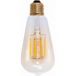 Segula LED E27 ST64 5W 2200K zlatá/stříbro dim – Hledejceny.cz