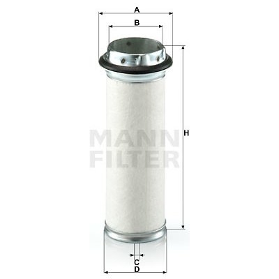 Filtr - sekundární vzduch MANN-FILTER CF 711 – Hledejceny.cz