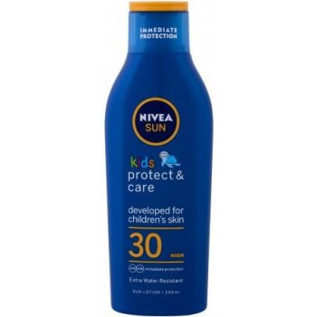 Nivea Sun Kids Caring Sun lotion na opalování SPF30+ 200 ml