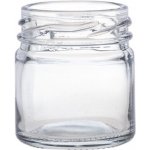 Zavarovacisklo.cz Zavařovací sklenice čirá TO 43 50ks x 40ml – Zboží Dáma