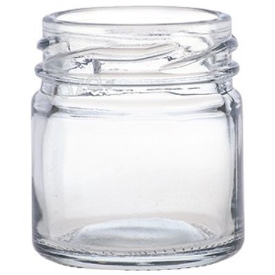 Zavarovacisklo.cz Zavařovací sklenice čirá TO 43 50ks x 40ml – Zboží Dáma