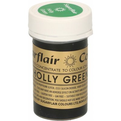 Sugarflair Gelová barva Holly Green 25 g – Zboží Mobilmania