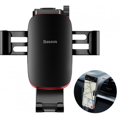 Baseus Metal Age gravitační držák telefonu se sklopným ramenem (černá), SUYL-F01 – Hledejceny.cz