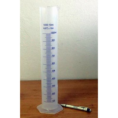 Odměrný válec 1000ml/10ml plast CZ – Hledejceny.cz