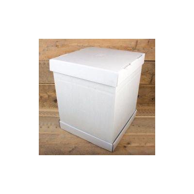 Dortová krabice na patrový dort pevná 52x52x70cm - FunCakes – Zboží Mobilmania
