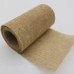 Jutová stuha hladká 12/4,5 - přírodní - ST3082 – Sleviste.cz