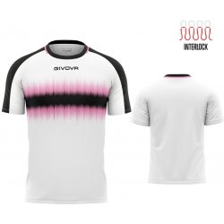 Givova Sportovní triko Radio pink-black bílá