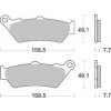 Moto brzdový kotouč Brzdové destičky DP Brakes přední KTM 950 Super Enduro R rok 07-11