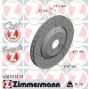 Brzdový kotouč ZIMMERMANN Brzdový kotouč FORMULA Z COAT Z - 361 mm ZIM 400.5513.70