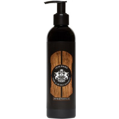 Dear Barber Hair And Beard Shampoo šampon na vlasy a vousy 250 ml – Zboží Dáma