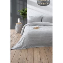 Mijolnir přehoz na postel Sedef šedá 50 x 70 cm