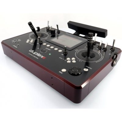 DC-24 Limited edition Tmavě červená lakovaná vysílač Jeti Duplex – Zboží Dáma