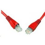 Solarix 28361509 patch, CAT5E UTP PVC, 5m červený – Zboží Živě