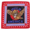 Šátek Bavlněný šátek Americký orel červený ART-USAR
