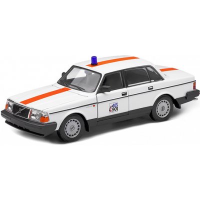 Welly Volvo 240 GL 1986 Policie Belgie 1:24