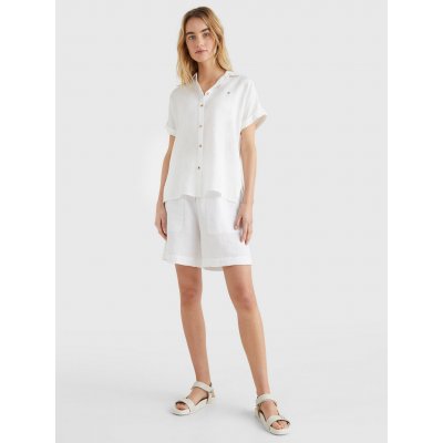 Tommy Hilfiger dámská bílá košile - 34 YCF – Zboží Mobilmania
