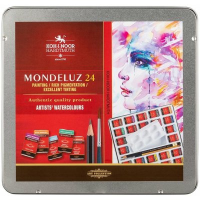 Sada akvarelových barev 1636 dřevěná krabička – Hledejceny.cz