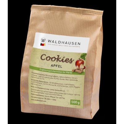 Waldhausen Pamlsky pro koně Cookies jablečné 0,5 kg – Hledejceny.cz