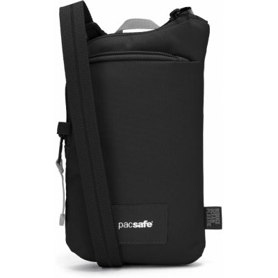 Pacsafe GO TECH CROSS BODY jet black – Zboží Mobilmania
