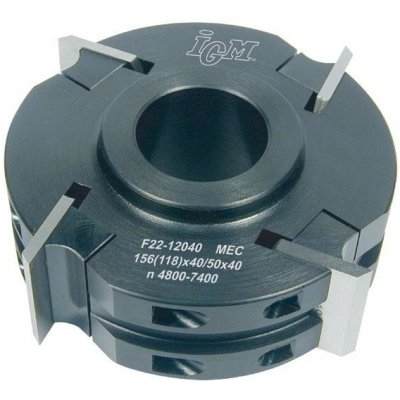 Igm Uni frézovací hlava Z4 MEC D120x40-50xd30 mm OCEL F022-12031 – Zbozi.Blesk.cz