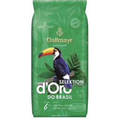 Dallmayr Káva Crema d'Oro Do Brasil zrnková 1 kg – Hledejceny.cz