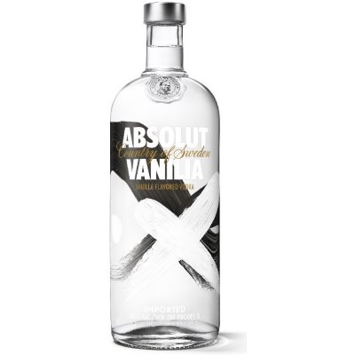 Absolut Vanilia 38% 1 l (holá láhev)