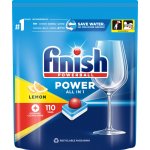 Finish Power All in 1 tablety do myčky nádobí Lemon Sparkle 110 ks – Zbozi.Blesk.cz