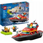 LEGO® City 60373 Hasičská záchranná loď a člun – Zboží Dáma