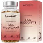 Aavalabs Železo s vitaminem C 120 kapslí – Hledejceny.cz