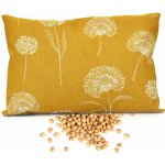 GADEO nahřívací třešňový polštářek CHMÝŘÍ tmavě žlutá 18x28 cm – Zboží Mobilmania