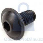 Šroub BUTTON, čočková hlava s límcem, drážka IMBUS , ISO 7380FL, 10.9, bez úpravy - M6 x 30 - hobby balení, balení 1 ks – Sleviste.cz