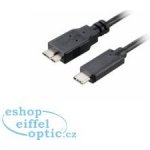 Akasa AK-CBUB29-10BK USB 3.1 C M - mikro B 10pin M, 1m – Hledejceny.cz